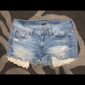 American Eagle Shortie Shorts